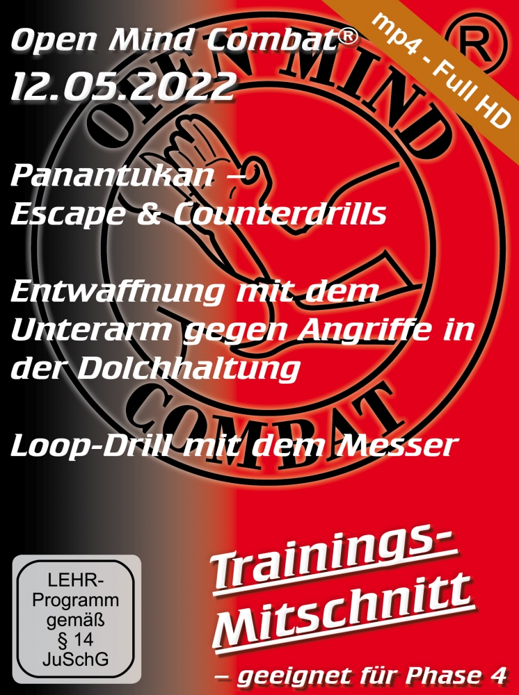 Bild 1 von Training: Panantukan / Messerentwaffnung Dolchhaltung / Loop-Drill Messer