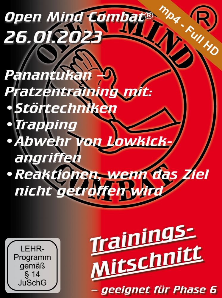 Bild 1 von Training: Panantukan - Pratzentraining mit Störtechniken, Trapping, Abwehr von Lowkickangriffen ...