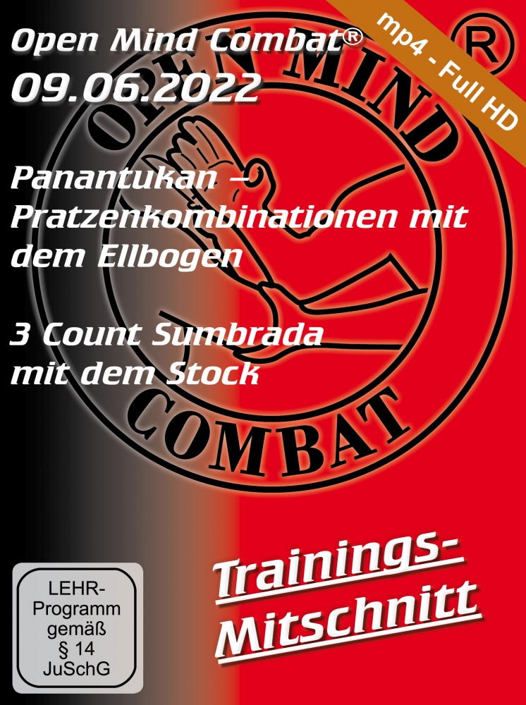 Bild 1 von Training: Panantukan - Pratzenkombinationen mit dem Ellbogen / 3 Count Sumbrada mit dem Stock