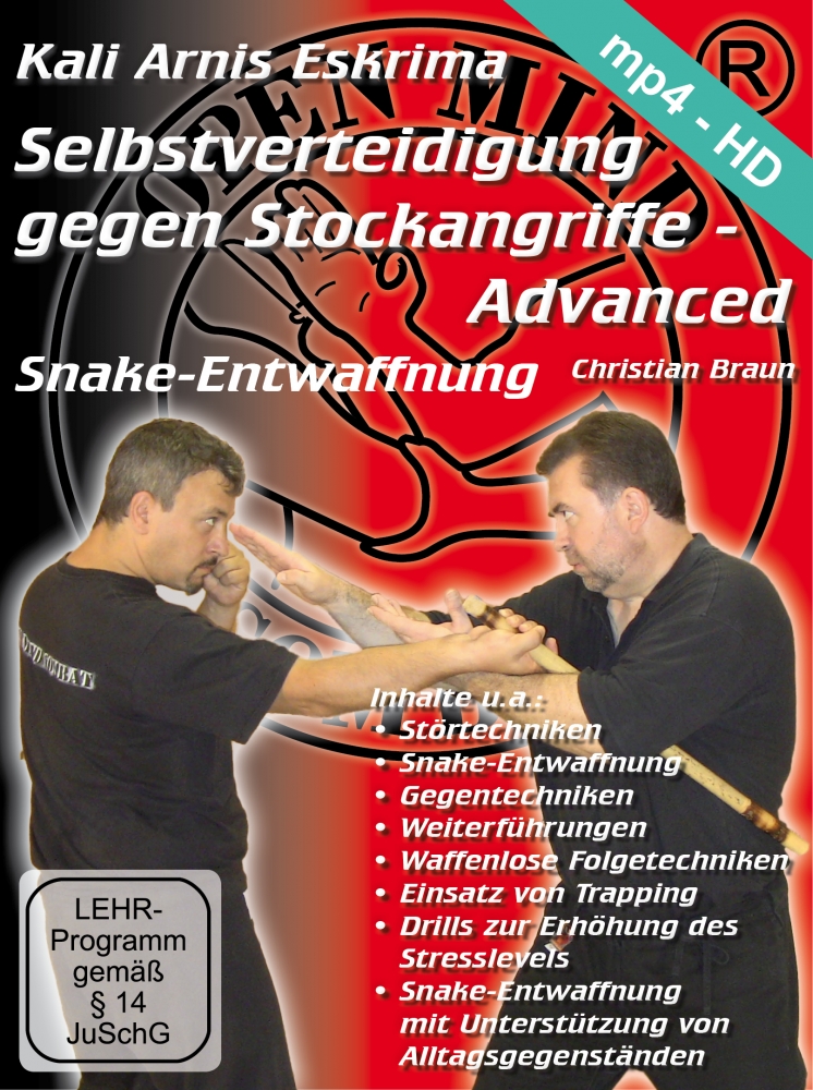 Bild 1 von Selbstverteidigung gegen Stockangriffe - Advanced Snake-Entwaffnung